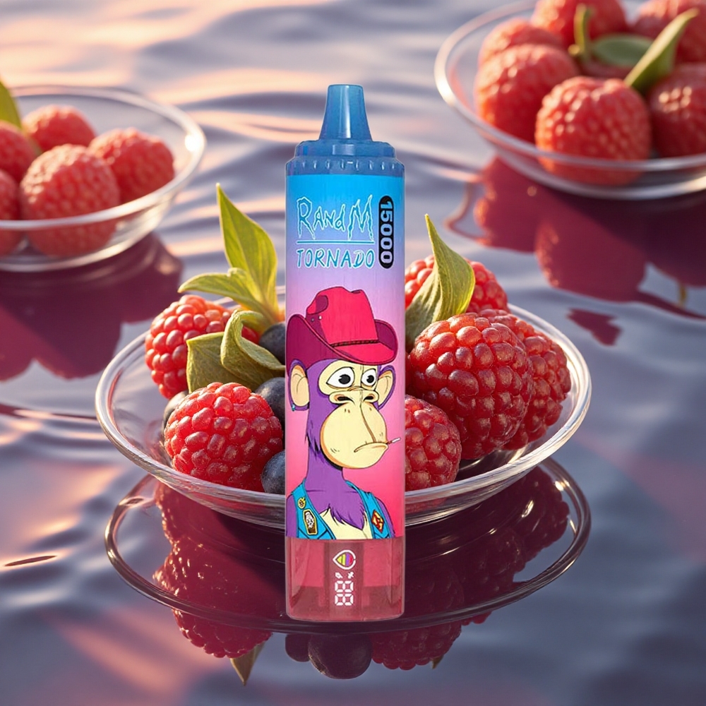 RandM Fumot Tornado 15000 Puffs Mixed Berry 25ml Mesh LCD