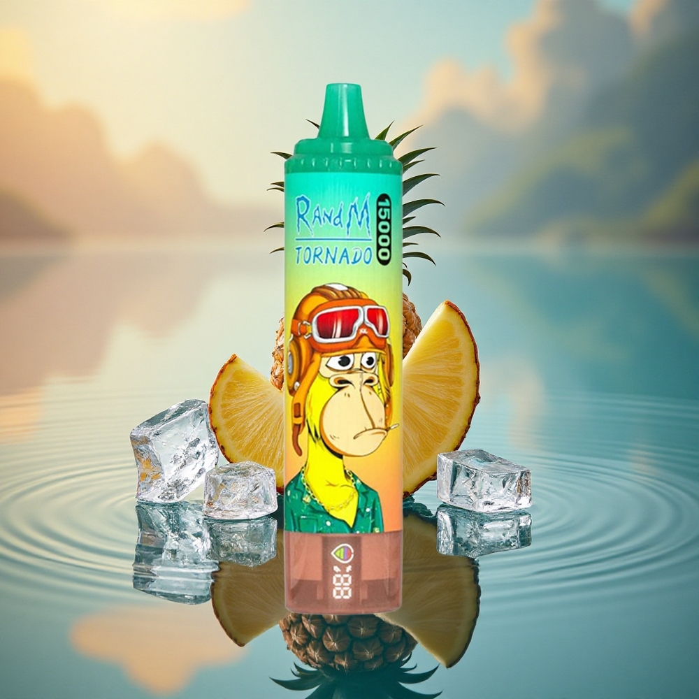 RandM Fumot Tornado 15000 Puffs Pineapple Ice Mesh 25ml 850mAh
