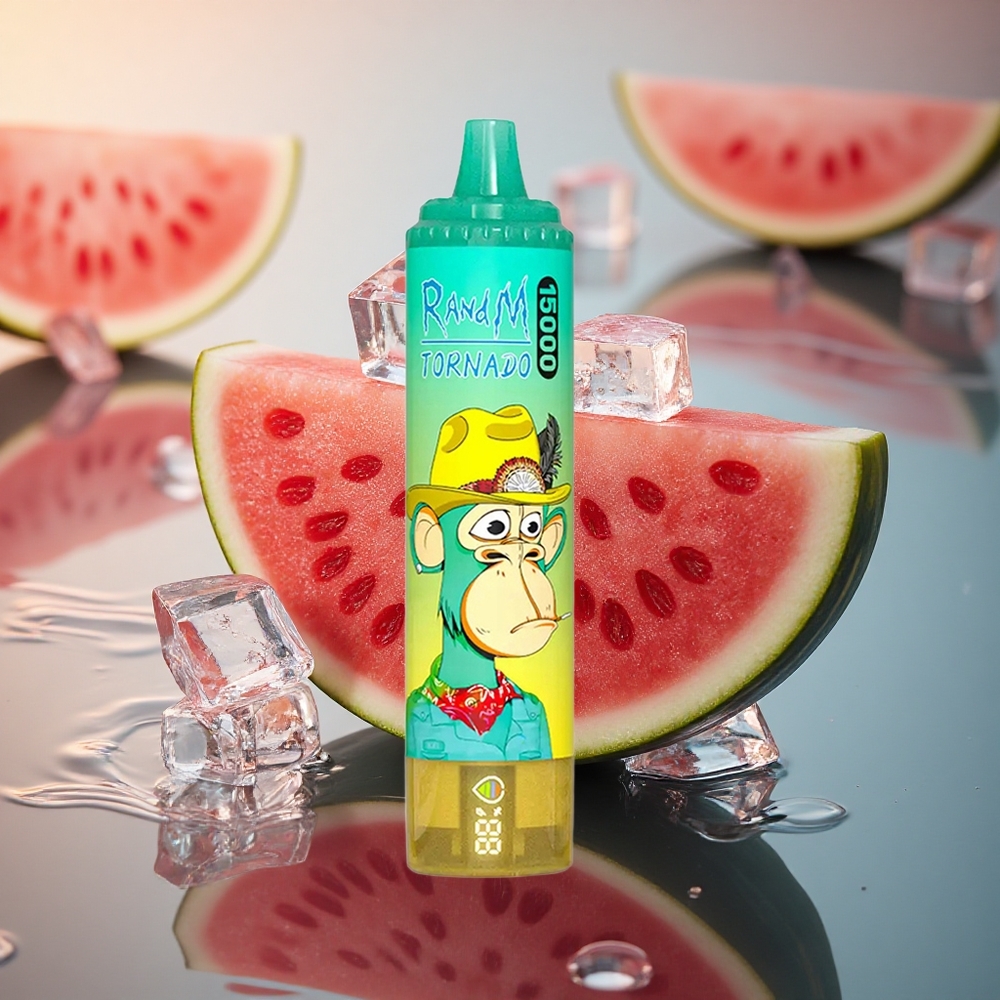 RandM Fumot Tornado 15000 Puffs Watermelon Ice Mesh 25ml