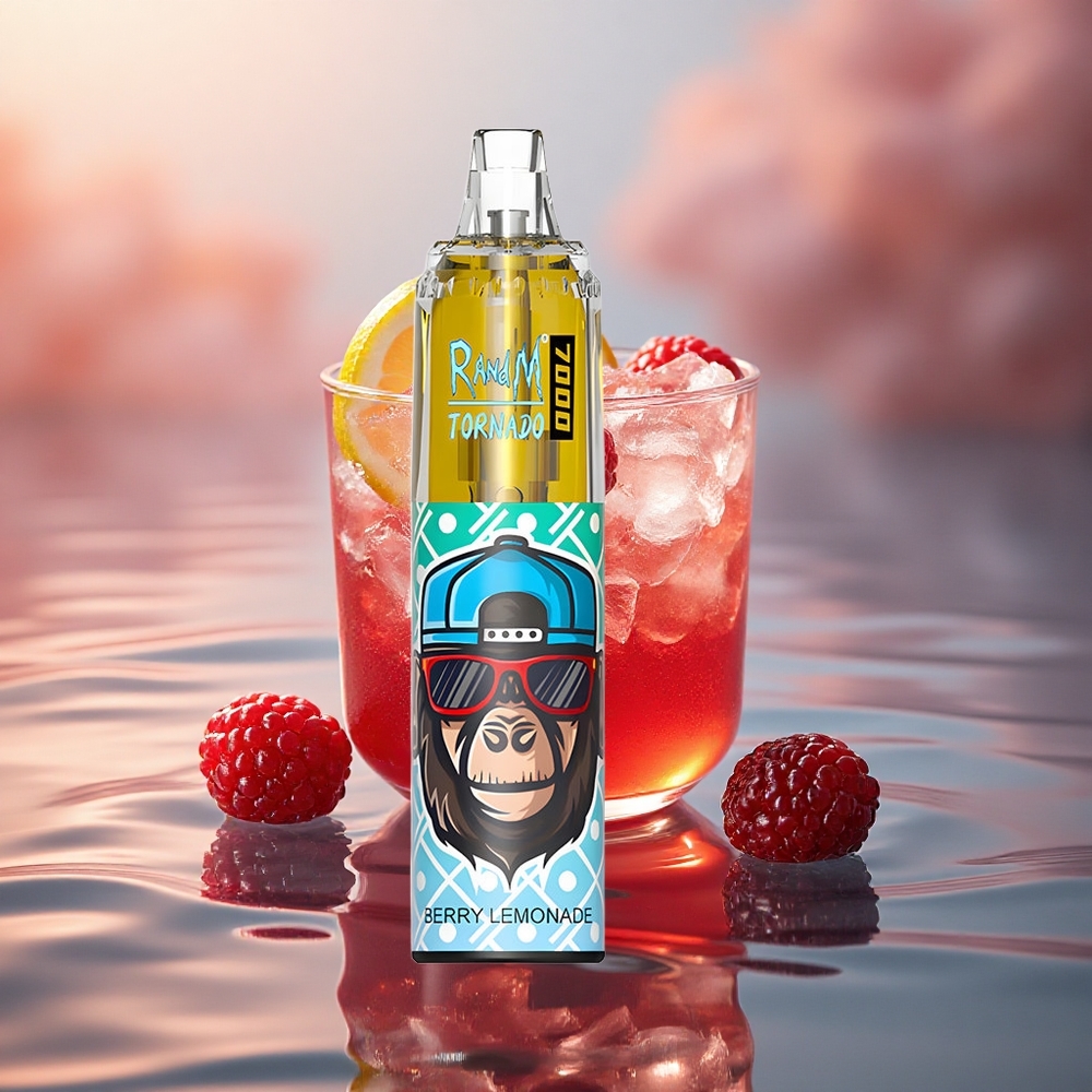 RandM Fumot Tornado 7000 Puffs Berry Lemonade Mesh 850