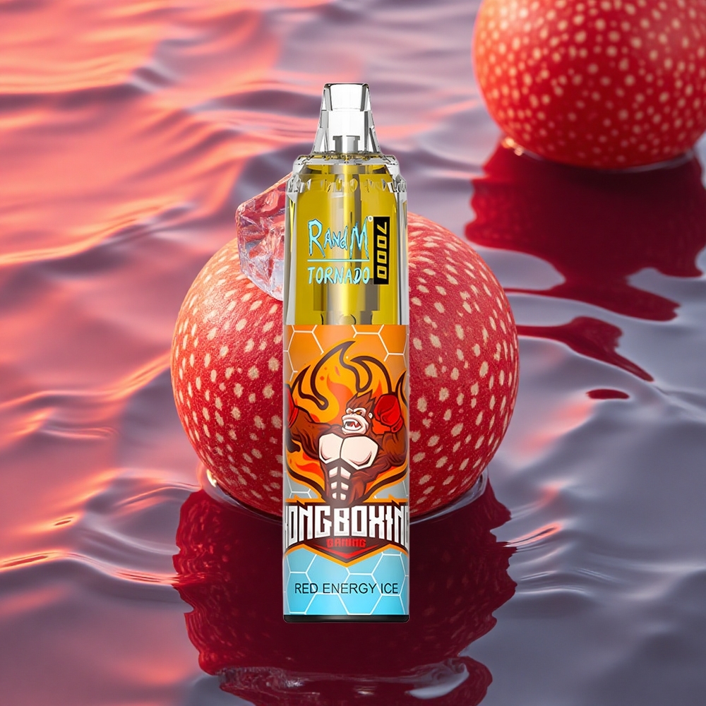 RandM Fumot Tornado 7000 Puffs Red Energy Ice Mesh 14ML Type-C