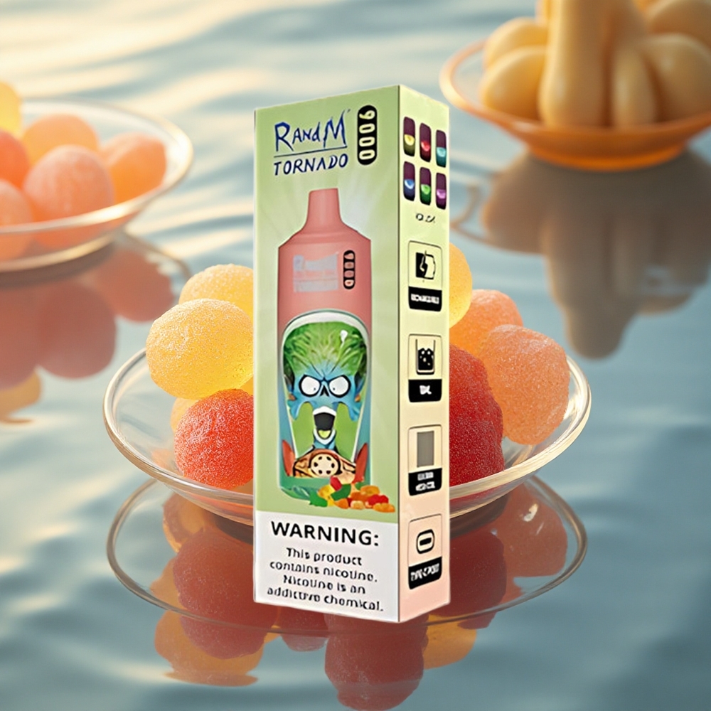 RandM Fumot Tornado 9000 Puffs Gummy Bear Mesh RGB 850
