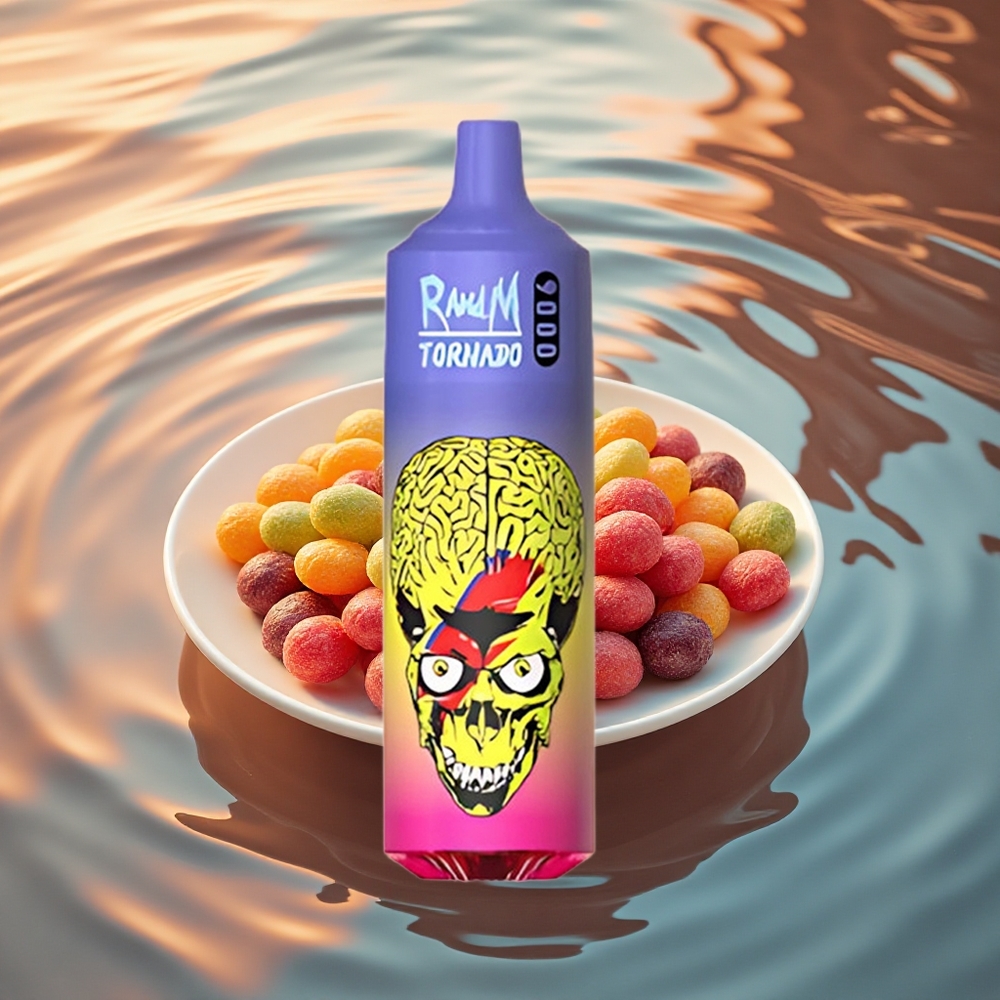 RandM Fumot Tornado 9000 Puffs Skittles 9000 Puffs RGB Mesh