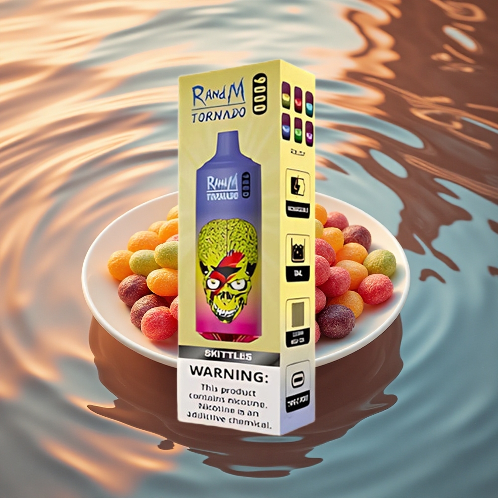 RandM Fumot Tornado 9000 Puffs Skittles 9000 Puffs RGB Mesh