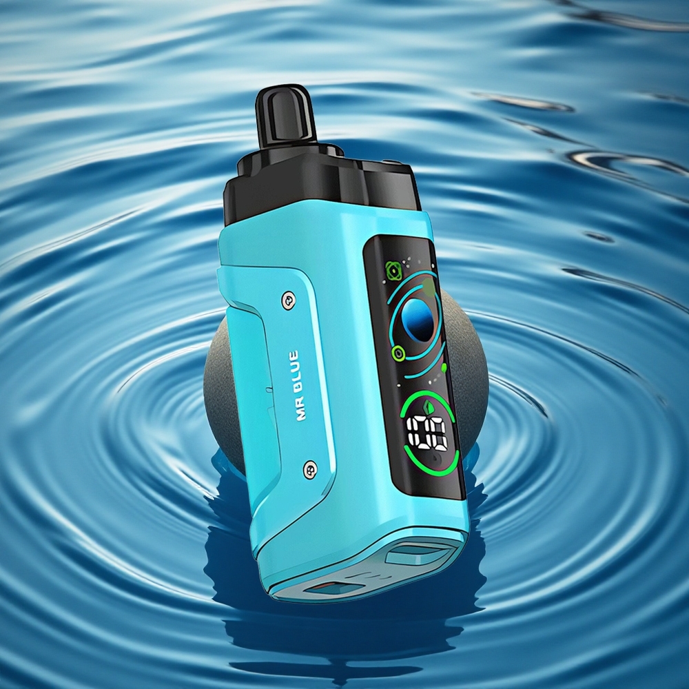 Razz Bar 45000 Puffs Blue Mesh 1.0 Adjustable