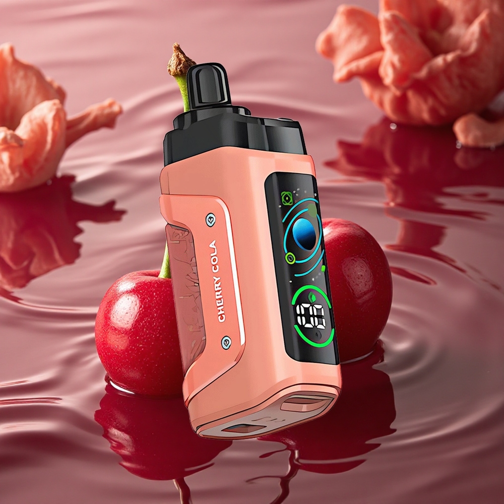 Razz Bar 45000 Puffs Cherry Cola Mesh Airflow