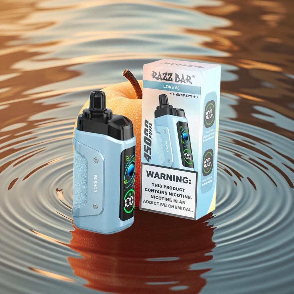 Razz Bar 45000 Puffs Love 66 Mesh 20mg Airflow
