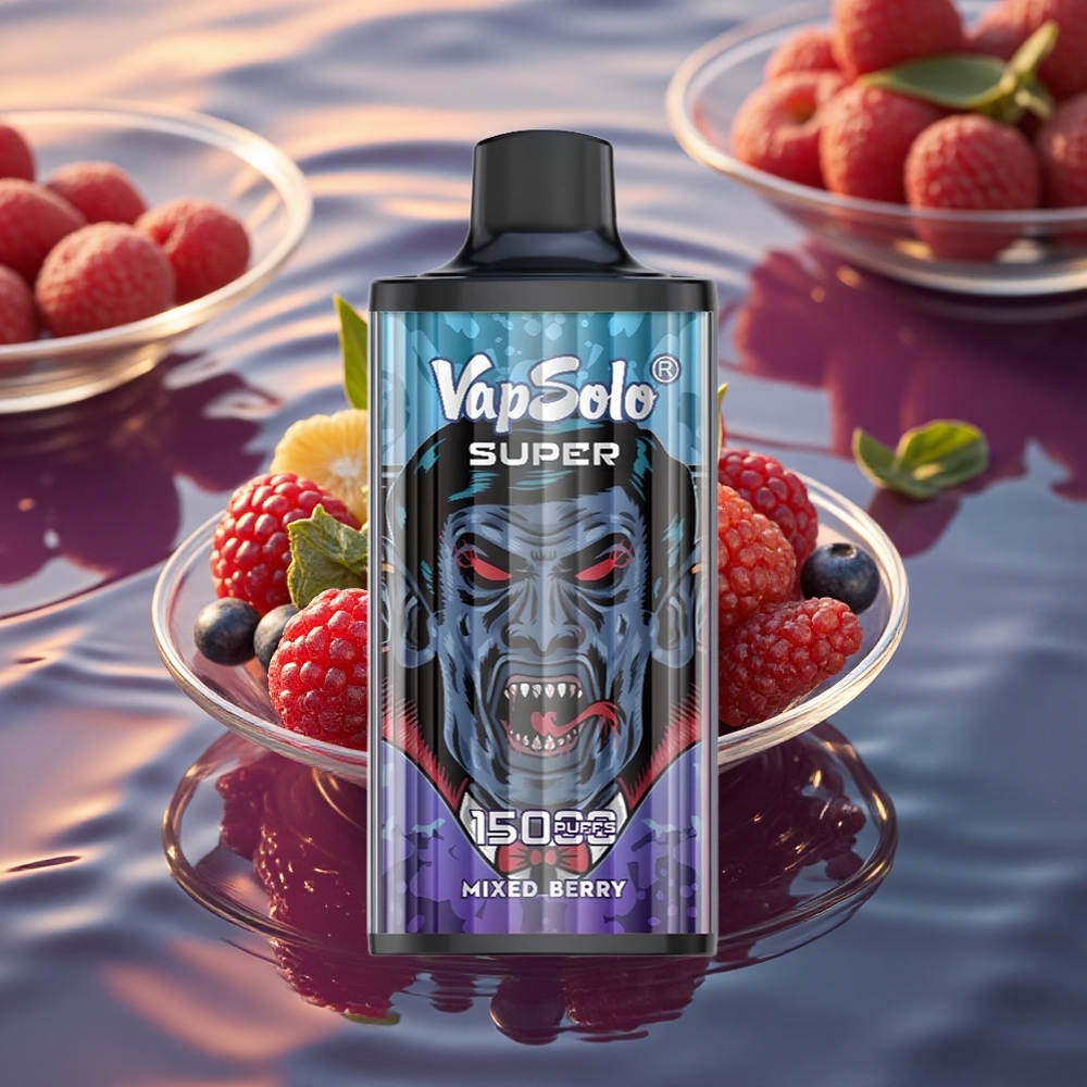 Vapsolo Super 15000 Puffs Mixed Berries 850mAh Type-C