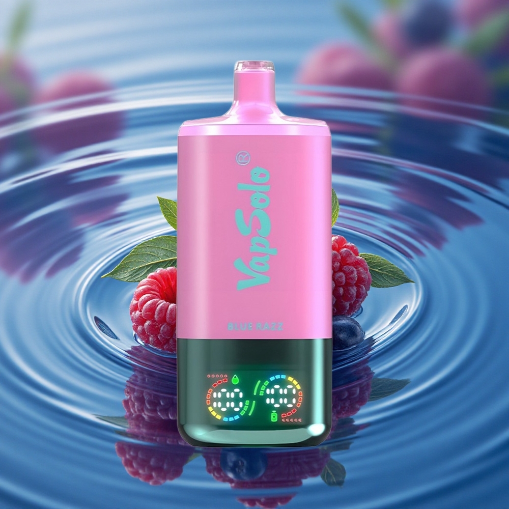 Vapsolo Triple 30000 Puffs Blue Razz Triple 40ml Type-C