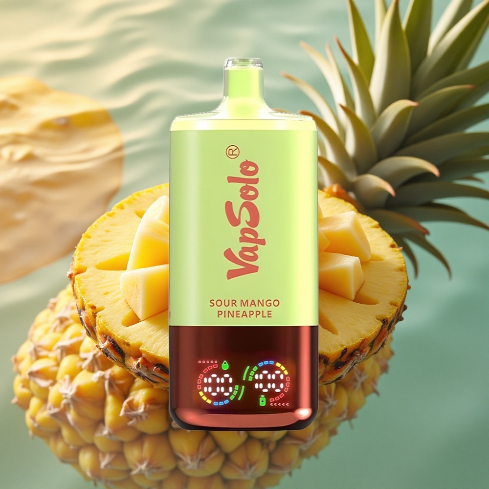 Vapsolo Triple 30000 Puffs Sour Mango Pineapple Triple 40ml Type-C