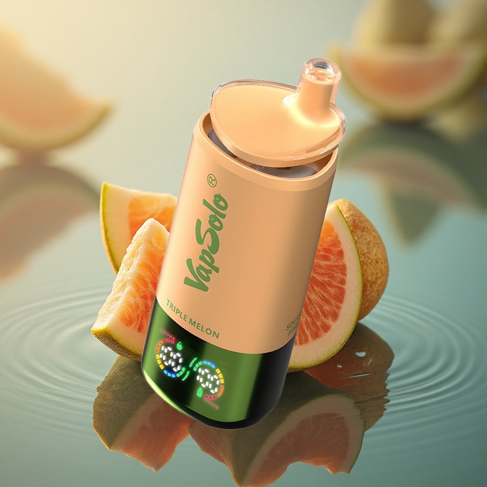 Vapsolo Triple 30000 Puffs Triple Melon 40ml Type-C