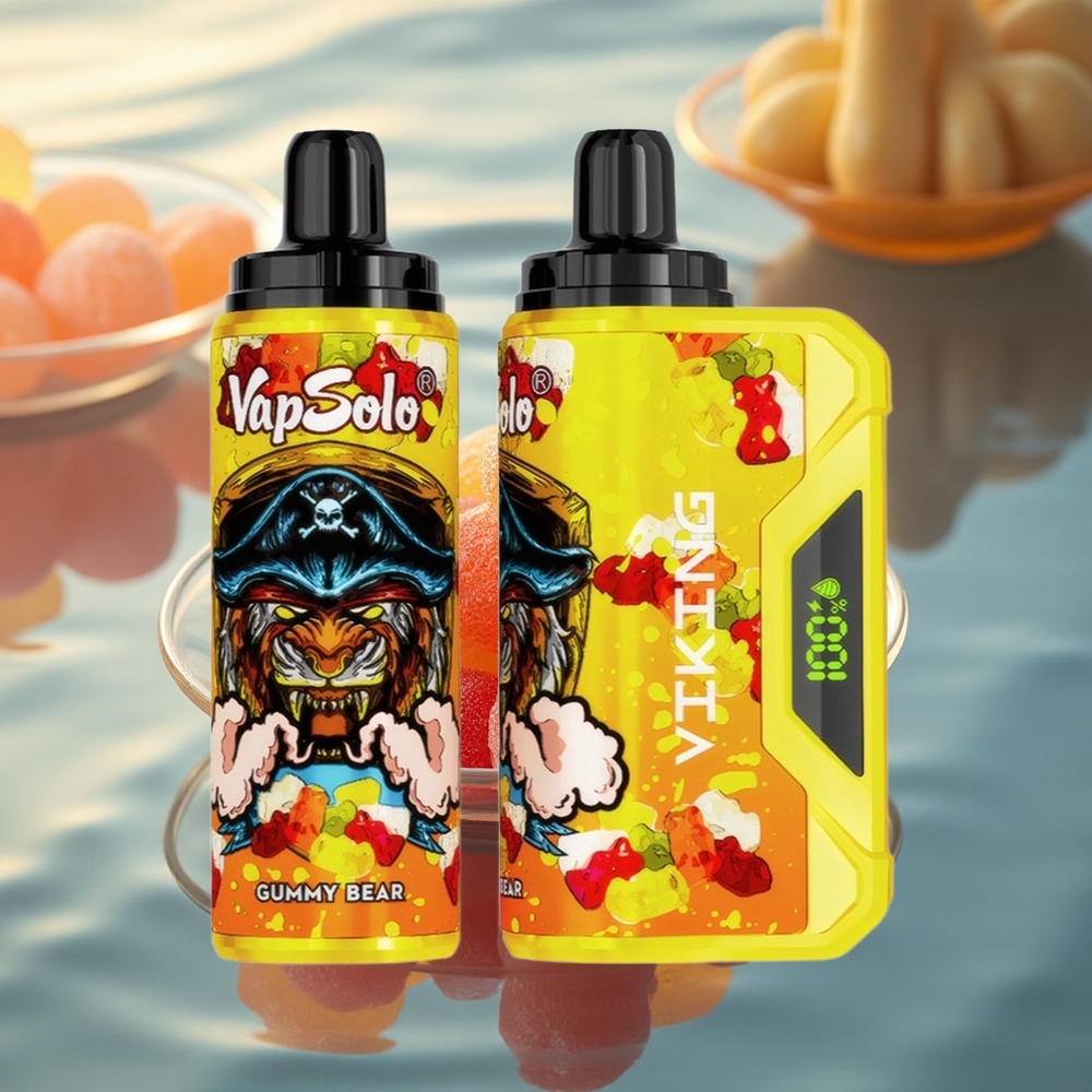 VapSolo VIKING 12000 Puffs Gummy Bear 22ml Type-C