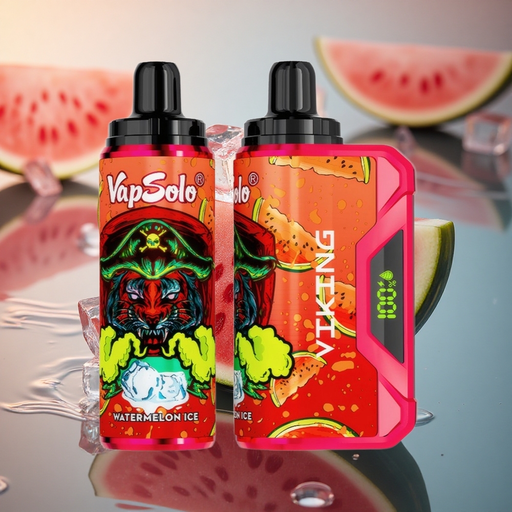 VapSolo VIKING 12000 Puffs Watermelon Ice 22ml Type-C