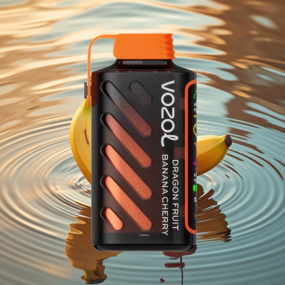 VOZOL Gear Power 20000 Puffs Dragon Fruit Banana Cherry Dual Mesh 20mL 5%