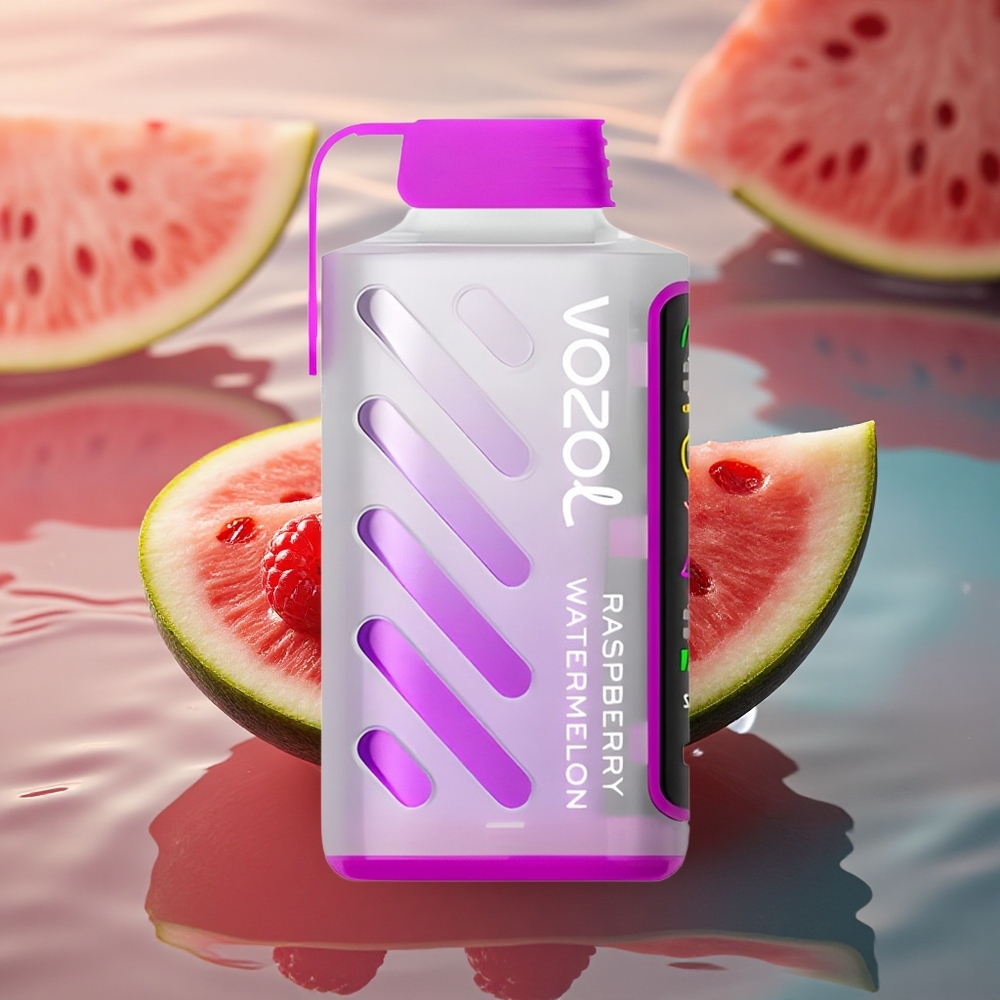 VOZOL Gear Power 20000 Puffs Dual Mesh Raspberry Watermelon 20mL