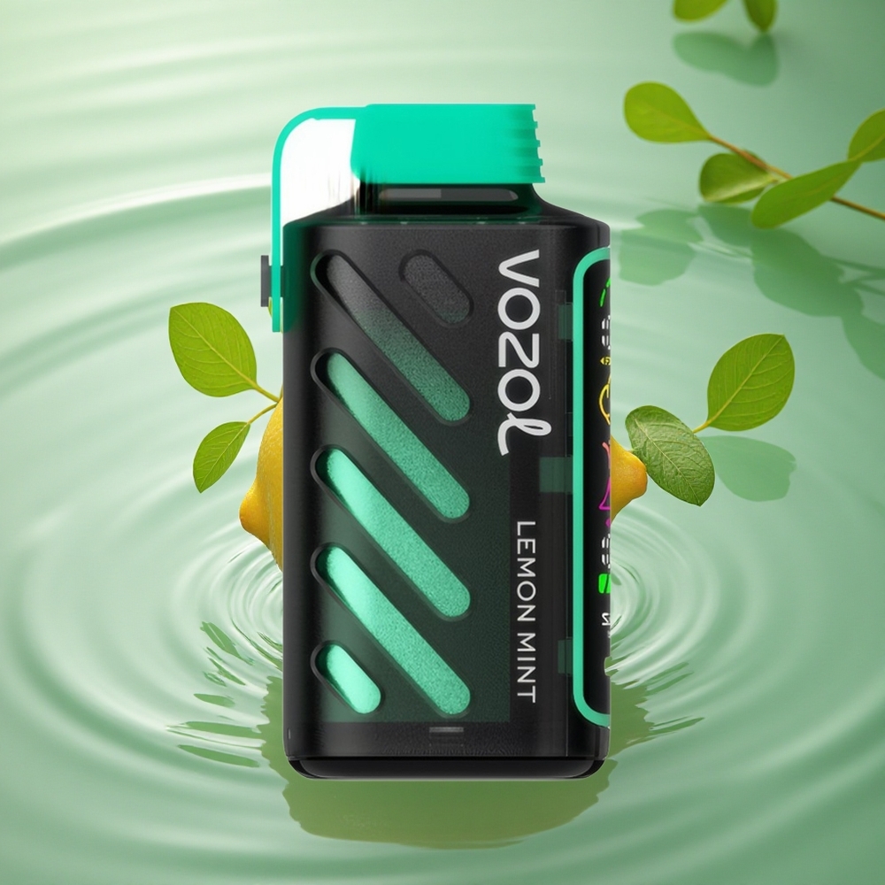 VOZOL Gear Power 20000 Puffs Lemon Mint Dual Mesh 20mL 50mg