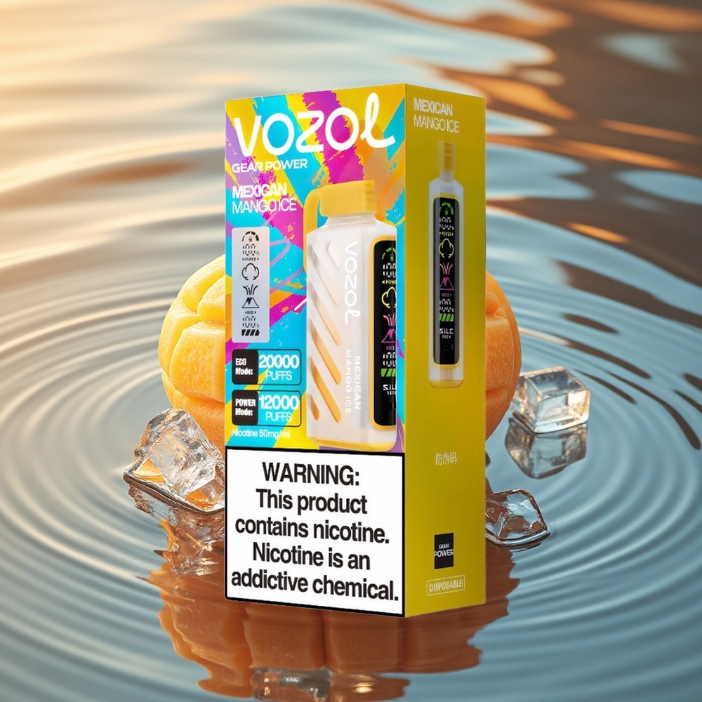VOZOL Gear Power 20000 Puffs Mexican Mango Ice Dual Mesh Full Screen