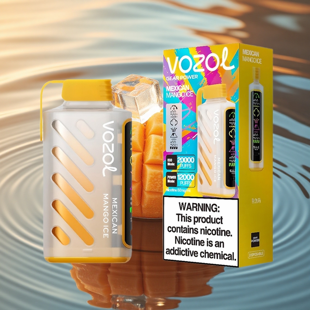 VOZOL Gear Power 20000 Puffs Mexican Mango Ice Dual Mesh Full Screen