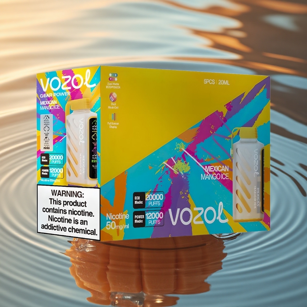 VOZOL Gear Power 20000 Puffs Mexican Mango Ice Dual Mesh Full Screen