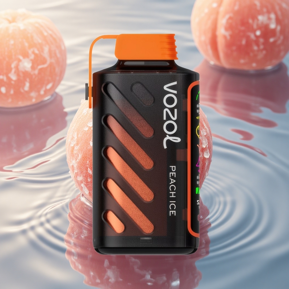VOZOL Gear Power 20000 Puffs Peach Ice Dual Mesh 20mL 5%