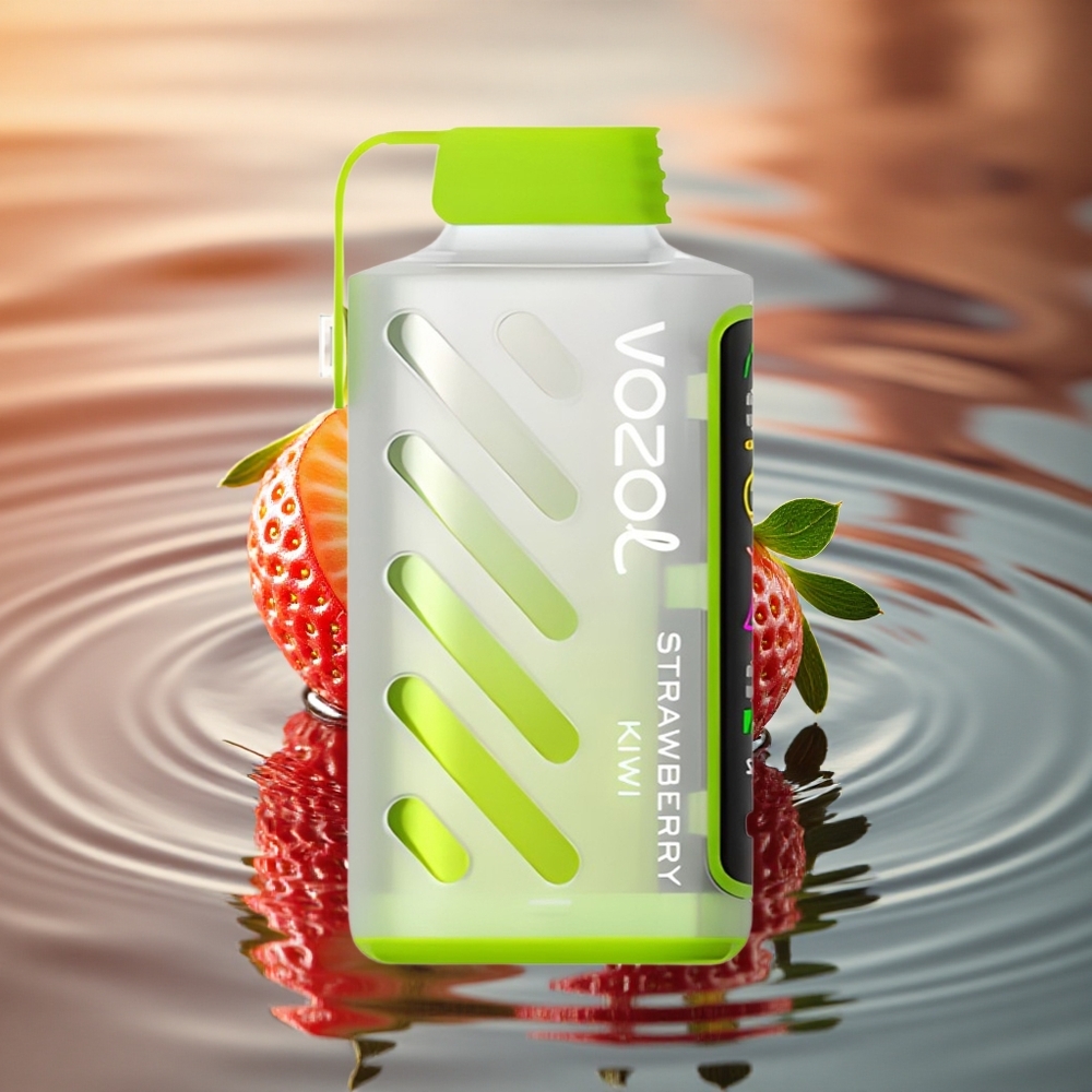 VOZOL Gear Power 20000 Puffs Strawberry Kiwi Dual Mesh 20mL 50mg