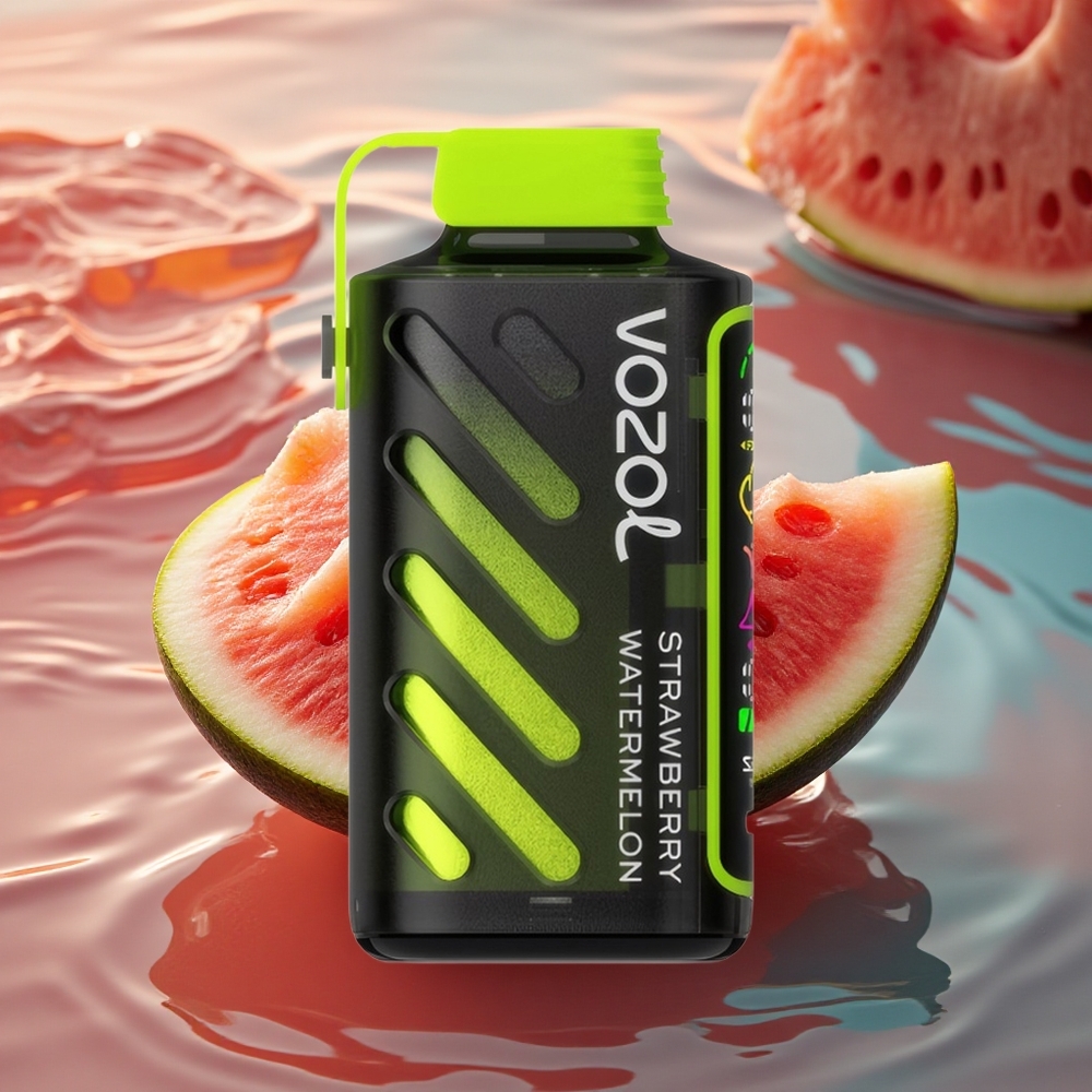 VOZOL Gear Power 20000 Puffs Strawberry Watermelon Dual Mesh 20mL 50mg
