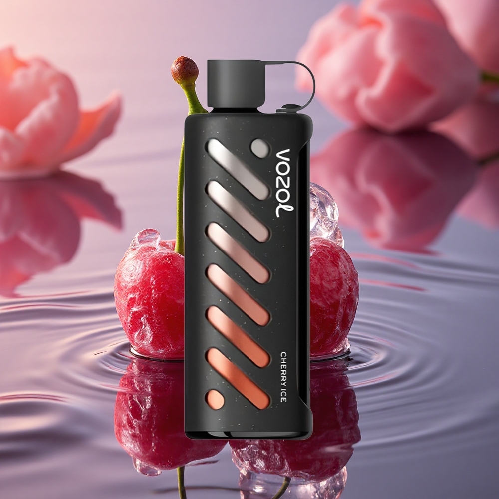 VOZOL Gear Shisha 25000 Puffs Cherry Ice Dual Mesh 5mg