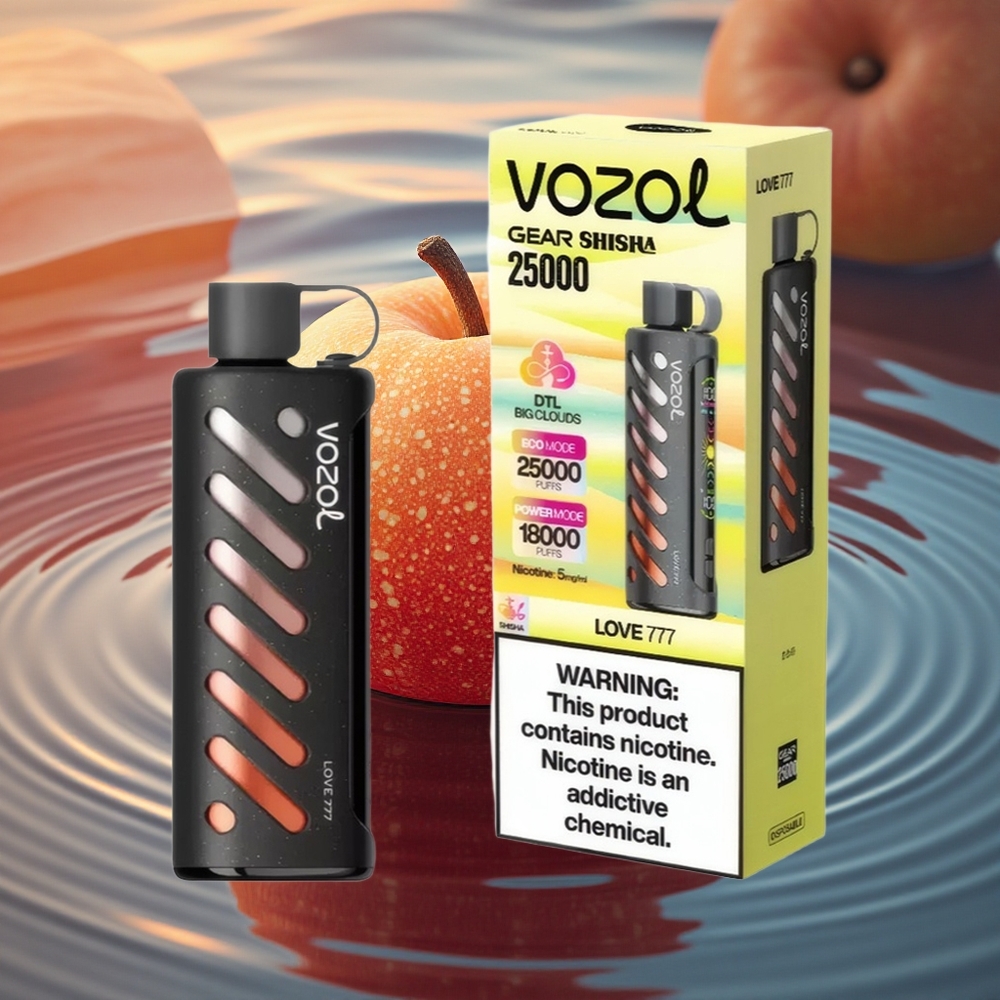VOZOL Gear Shisha 25000 Puffs Love 777 Dual Mesh Delight