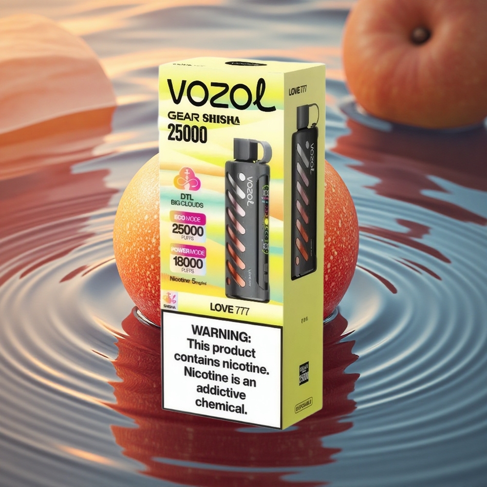 VOZOL Gear Shisha 25000 Puffs Love 777 Dual Mesh Delight