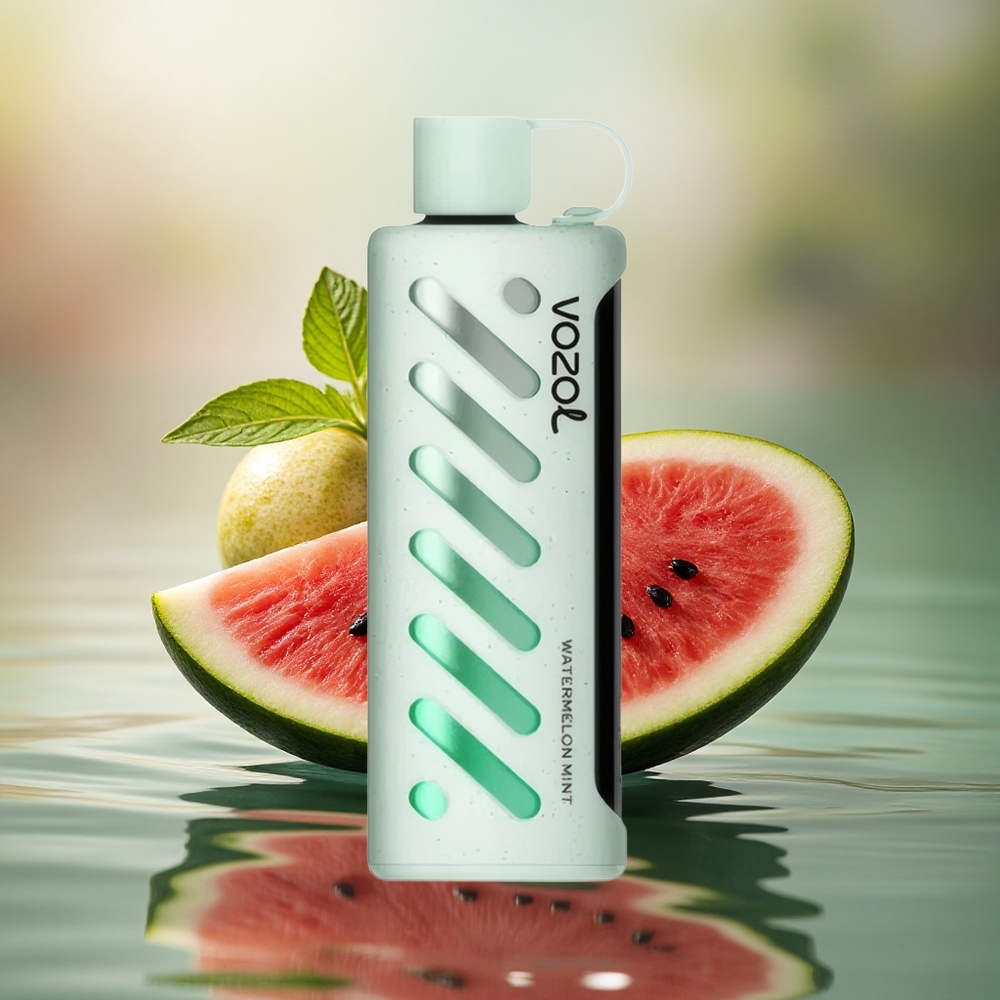 VOZOL Gear Shisha 25000 Puffs Watermelon Mint Dual Mesh 5mg