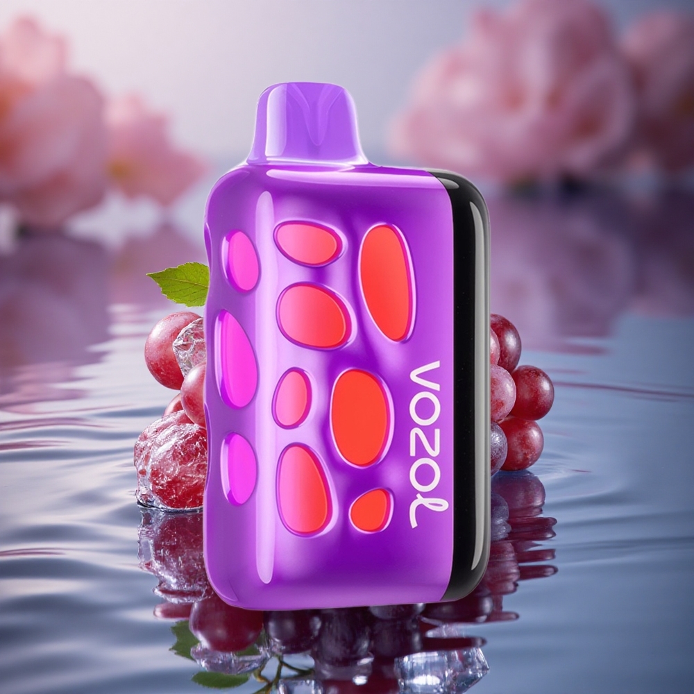 VOZOL RAVE 40000 Puffs Glow Grape Beat Ice