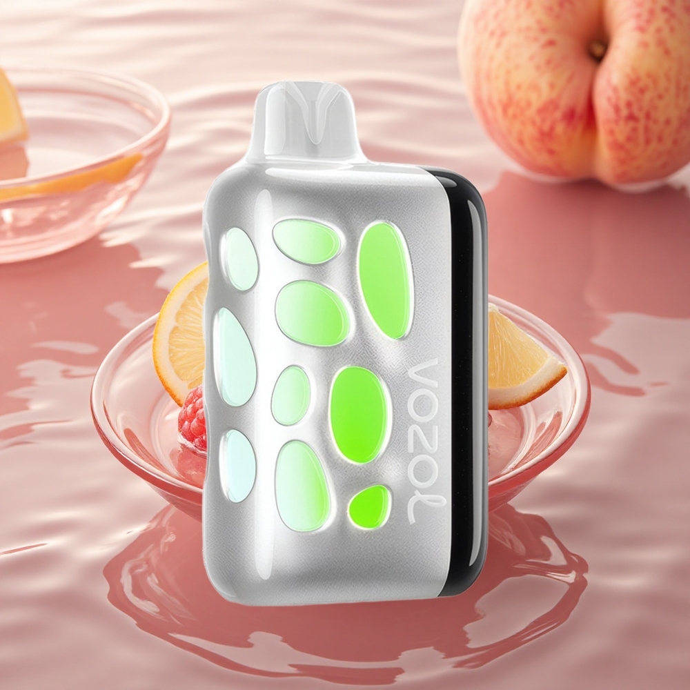 VOZOL RAVE 40000 Puffs Glow Party Peach Raspberry Lemonade