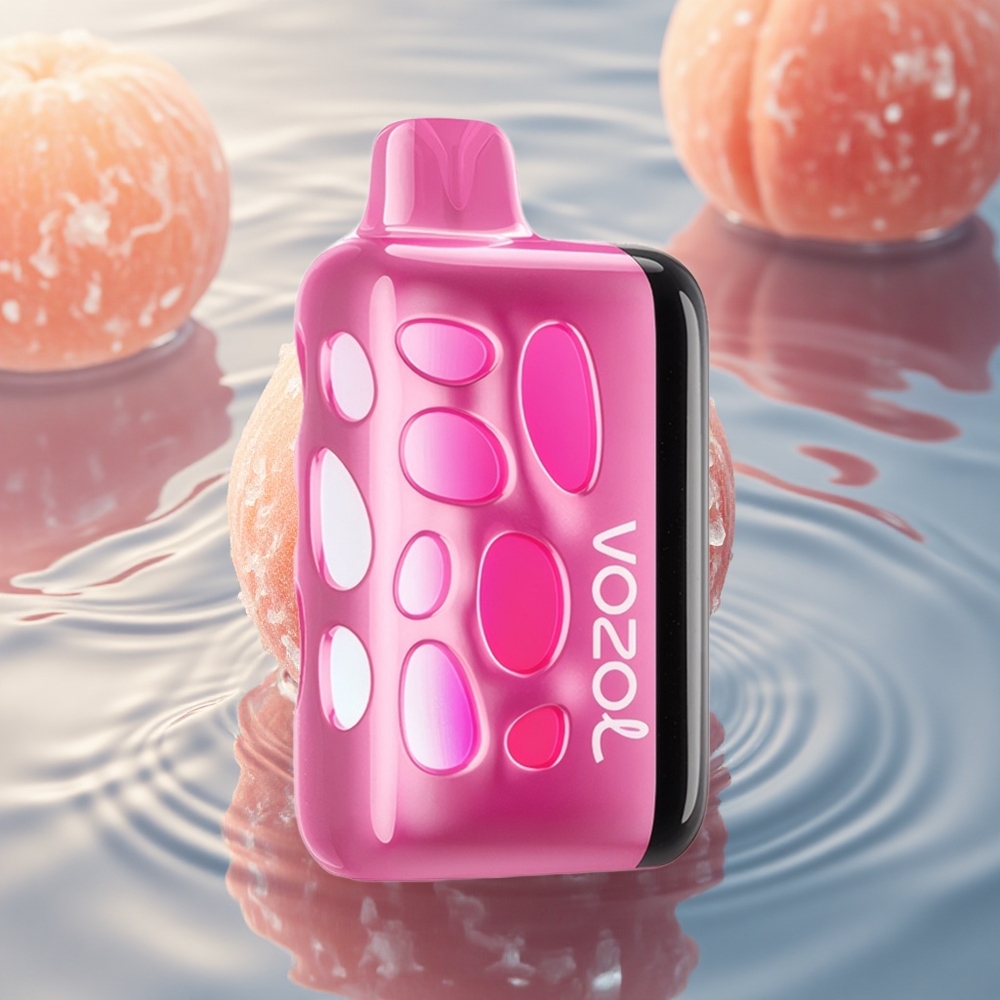 VOZOL RAVE 40000 Puffs Peach Ice Glow Beat Party