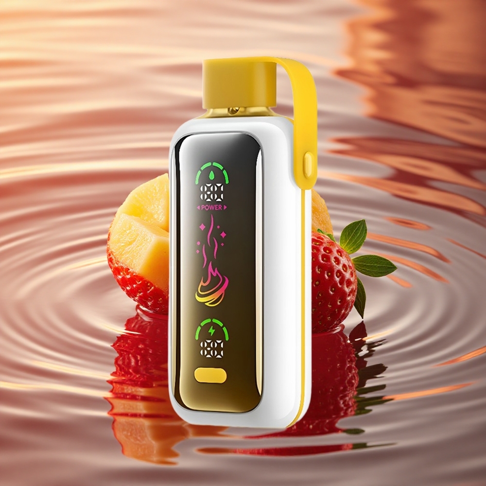 VOZOL Star 20000 Puffs Strawberry Mango HD Mirror Dual Mesh