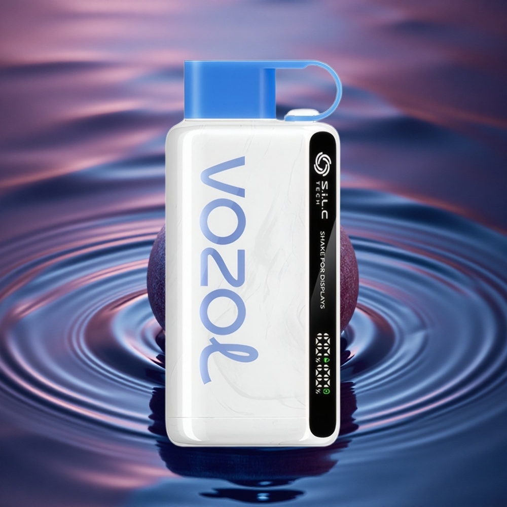 VOZOL STAR 9000/12000 Puffs Blueberry Storm S.i.L.C TECH Recycled Shake