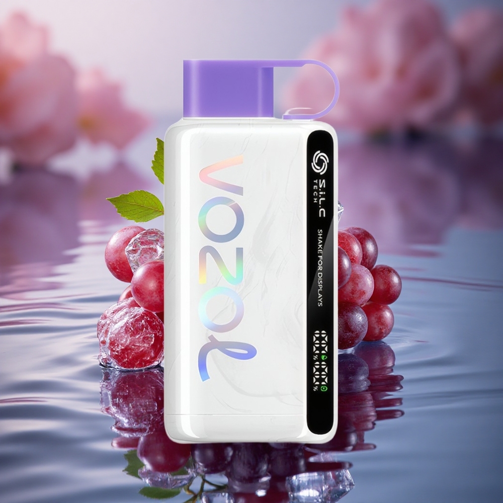 VOZOL STAR 9000/12000 Puffs Grape Ice Shake Recycled