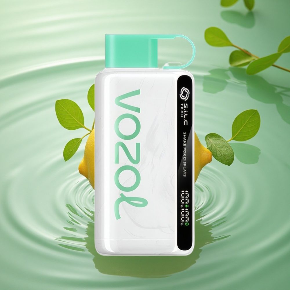 VOZOL STAR 9000/12000 Puffs Lemon Mint Shake S.i.L.C 650mAh Recycled