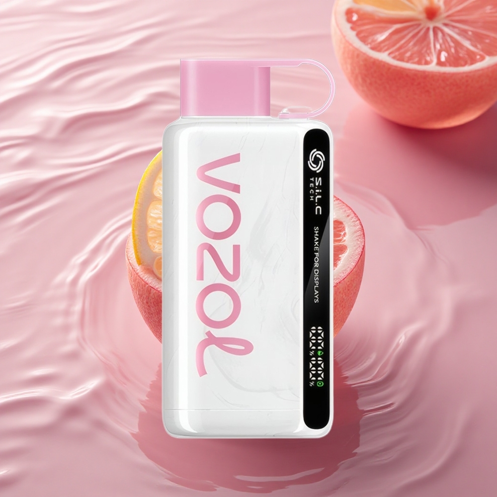 VOZOL STAR 9000/12000 Puffs Pink Lemonade Shake & Charge
