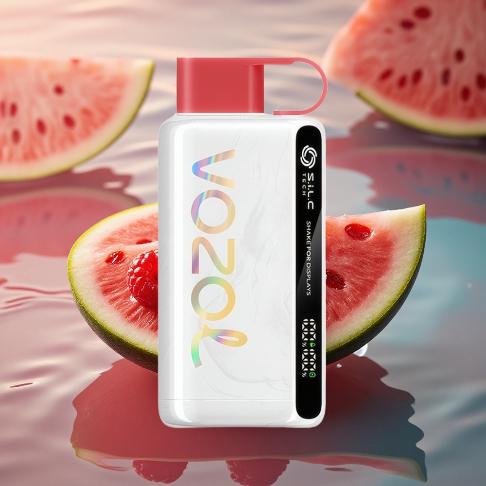 VOZOL STAR 9000/12000 Puffs Raspberry Watermelon Shake Recycled