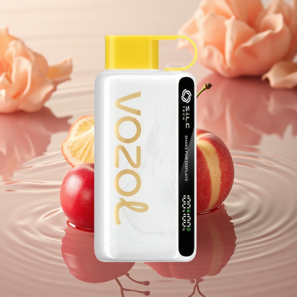 VOZOL STAR 9000/12000 Puffs Shake Charge Cherry Peach Lemonade