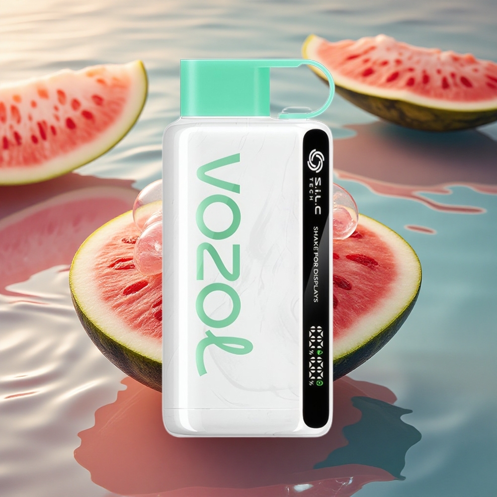 VOZOL STAR 9000/12000 Puffs Shake-Protected Watermelon Bubble Gum