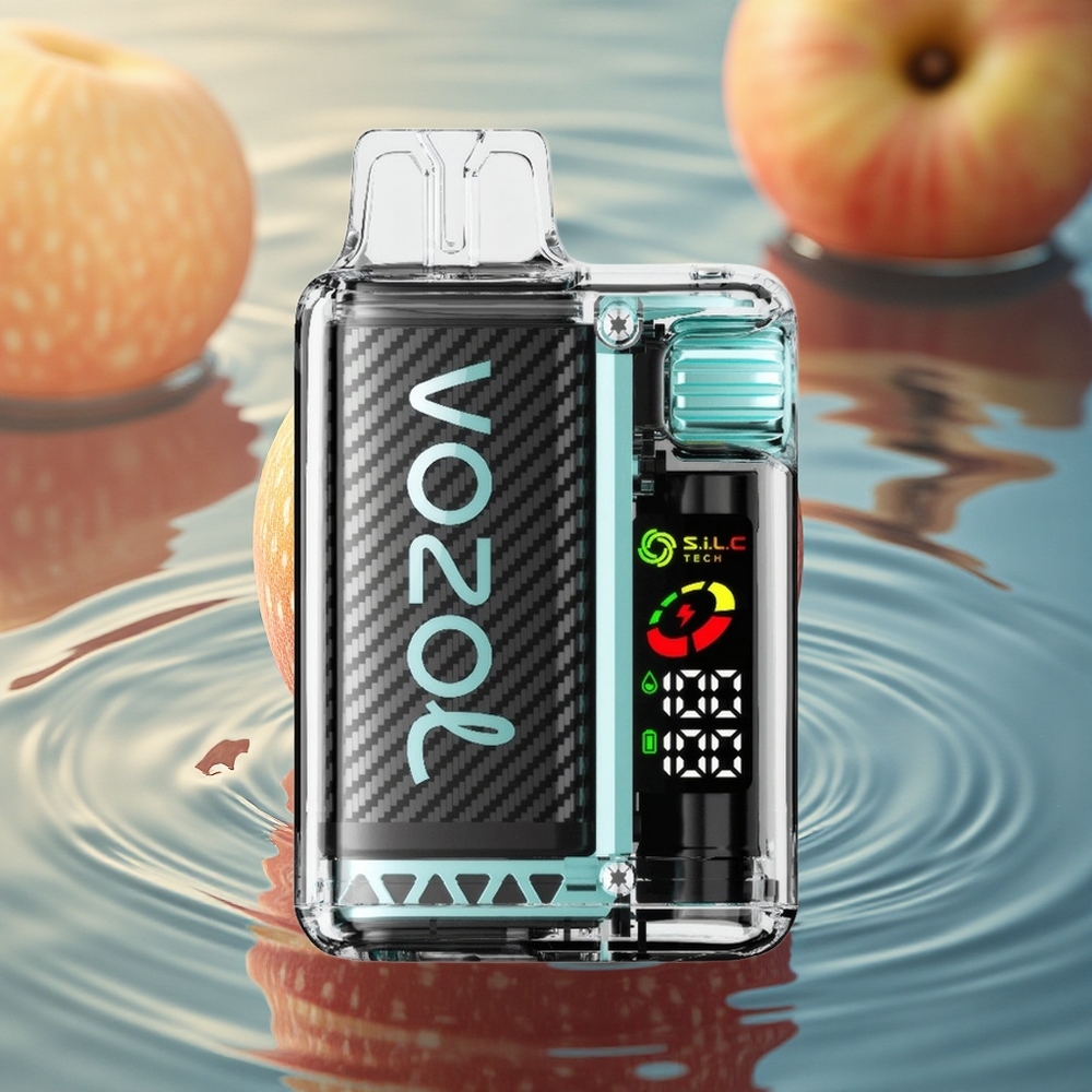 VOZOL Vista 20000 Puffs Sour Apple Ice OLED Dual Mesh 650mAh