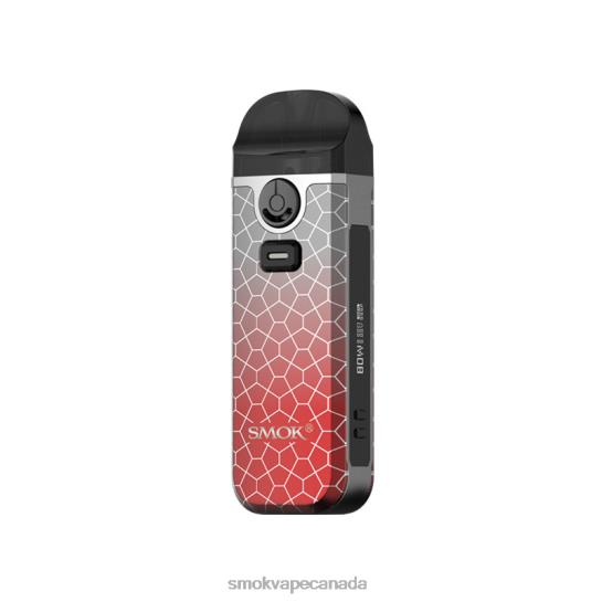 SMOK Nord 4 Kit Red Grey Armor J04PH270 - SMOK Vape Near Me