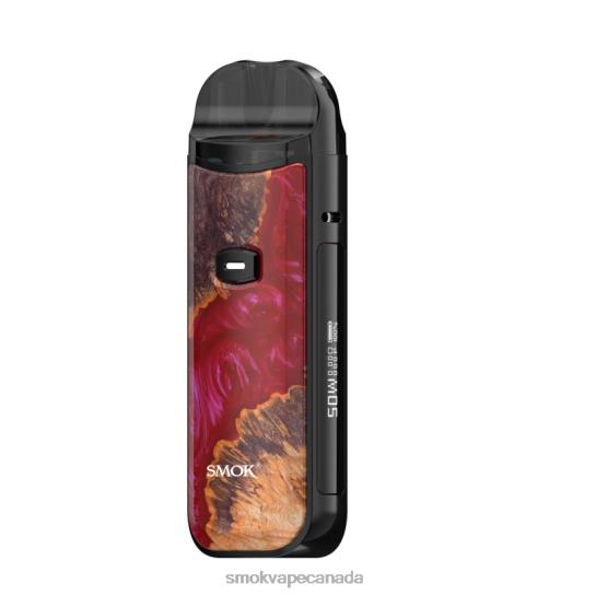 SMOK Nord 50W Kit Red Stabilizing Wood J04PH163 - SMOK Vape Toronto