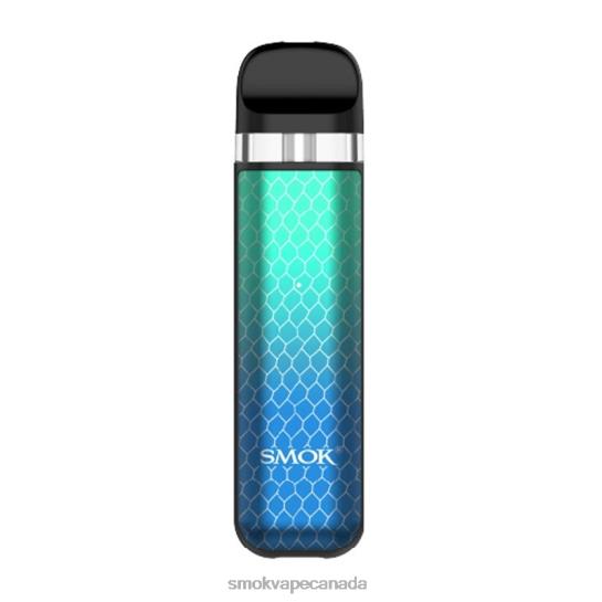 SMOK NOVO 2X KIT Green Blue Cobra J04PH61 - SMOK Vape Canada