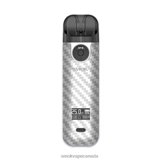 SMOK NOVO 4 Kit Silver Carbon Fiber J04PH236 - SMOK Vape Price Canada