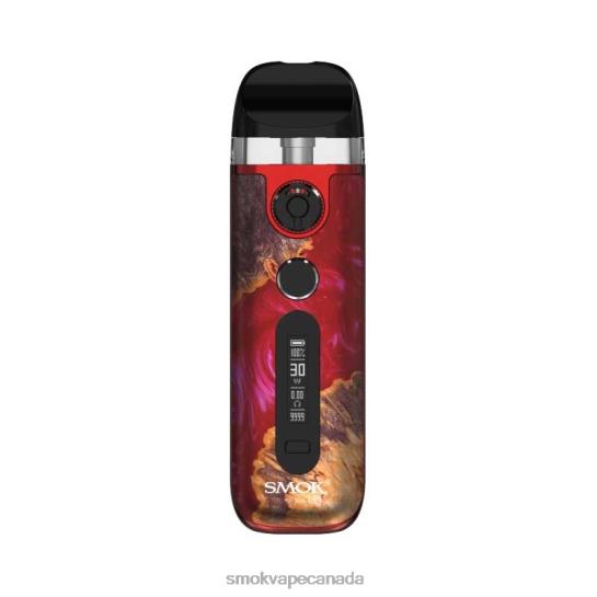 SMOK Novo 5 Kit Red Stabilizing Wood J04PH12 - SMOK Canada